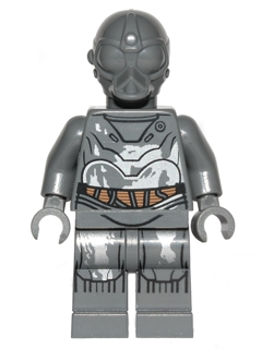 LEGO Minifigure -- RA-7 Protocol Droid (75051)-Star Wars / Star Wars Yoda Chronicles -- SW0573 -- Creative Brick Builders